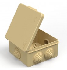 Коробка распределительная 40-0302-1001 для о/п безгалогенная (HF) сосна 100х100х50 (60шт/кор) IP55  40-0302-1001  Промрукав