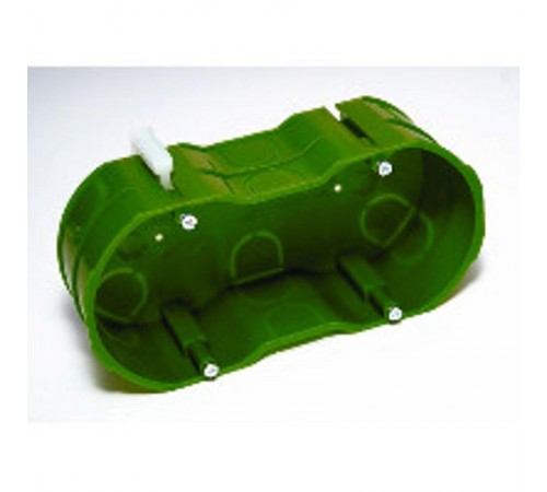 Коробка установочная 148х71х51 двухместная  KM-252  SE