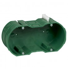 Коробка установочная 148х71х51 двухместная  KM-252  SE