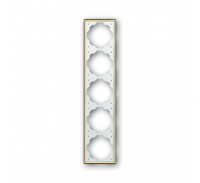 Рамка 5-постовая, серия impuls, цвет золото  1754-0-3690   2CKA001754A3690  ABB