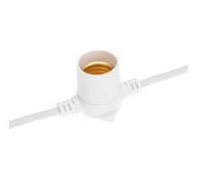 Белт-Лайт 10 м, белый каучук, шаг 50 см, 20 патронов, IP44  331-332  NEON-NIGHT