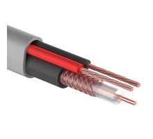 Кабель КВК-В-2+2x0,75 мм (Cu/CCA) (96) белый (бухта 200 м) PROconnect  01-4108  PROconnect