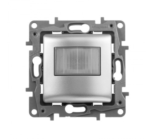 Etika Алюминий Датчик движения без нейтрали 400Вт  672417  Legrand