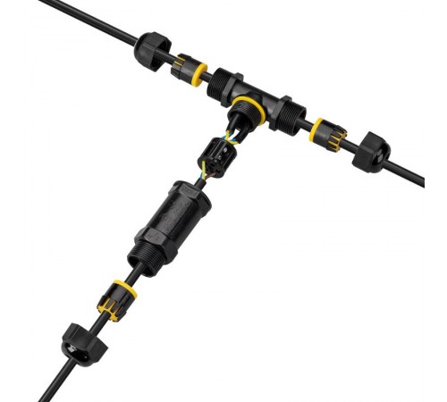 Коннектор NEO-GERM-5pin-T-WTW (4-8mm) (arlight, IP68)  030760  Arlight