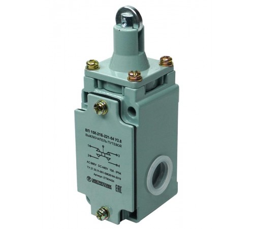 ВП 15К-21Б-211-54 У2.3, толкатель, полумгновенный, IP54, выключатель путевой (ЭТ)  ET004425  Электротехник