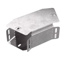 Угол горизонтальный 45 градусов с крышкой Стандарт 100х80  PR16.0424  Промрукав