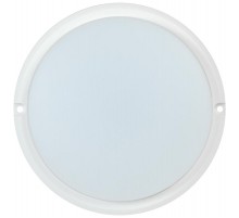 Светильник светодиодный пылевлагозащищенный для ЖКХ светодиодный ДПО 4002 12Вт 4000К IP54 круг белый пластик опал  LDPO0-4002-12-4000-K01  IEK