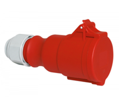 Розетка кабельная 32А 4р(3P+PE) 400В 6h IP44 31017 I 31017-Bals I Bals