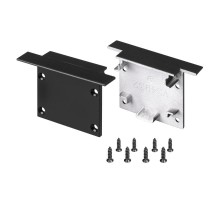 Заглушка SL-LINIA49M-FS BLACK (Arlight, Пластик)  036989  Arlight