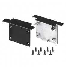 Заглушка SL-LINIA49M-FS BLACK (Arlight, Пластик)  036989  Arlight