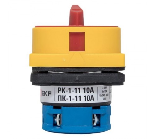 Переключатель кулачковый ПК-1-11 10А 1P "0-1" с блокировкой IP65  PROxima pk-1-11-10-a65 EKF
