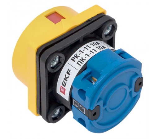 Переключатель кулачковый ПК-1-11 10А 1P "0-1" с блокировкой IP65  PROxima pk-1-11-10-a65 EKF