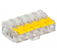 Строительно-монтажная клемма СМК 228-415 (аналог Wago 221-415) (50шт/упак)  UKZ60-415-050  IEK