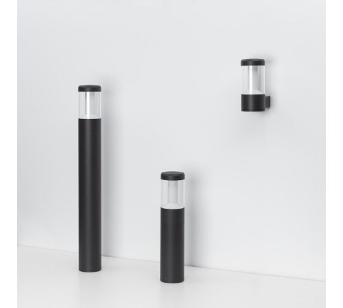 Светильник LGD-STEM-WALL-10W Warm3000 (GR, 185 deg, 230V)  029985  Arlight