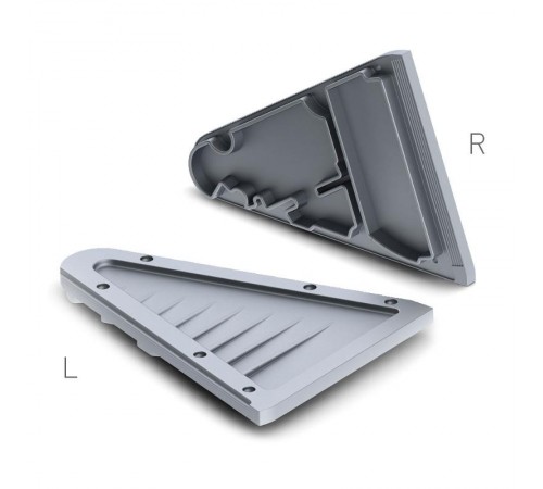 Заглушка ALU-TRIA-L левая  018260  Arlight