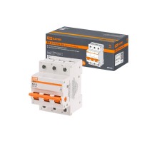 Выключатель нагрузки модульный (мини-рубильник) ВН-32 3P 63A Home Use  SQ0211-0127  TDM