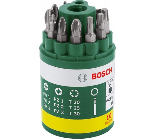 Набор 9 бит + держатель  2607019452  BOSCH