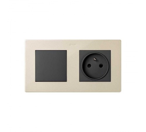 Simon 24 Шампань Рамка 2-ая  2400620-034  Simon