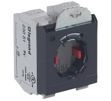 Комплектующий блок для кнопок - Osmoz - для компл. - без подсветки - пружин. клеммы - 2НЗ+3-постовой монтажный адаптер  023106  Legrand