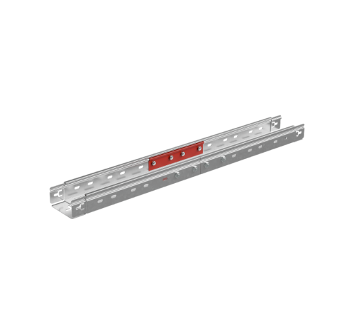 Соединительная пластина усиленная для борта 50 мм "ПЛЮС" INOX304  SPD1plus INOX304  КМ - профиль