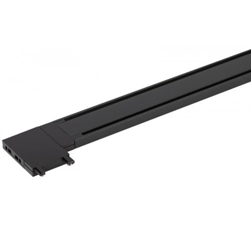 Коннектор  TRM-S5-CC BK угловой для тонкого магнитного шинопровода черный  Б0059030  ЭРА