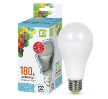 Лампа светодиодная LED-A60-standard 20Вт 230В Е27 4000К 1800Лм  4690612004204  ASD