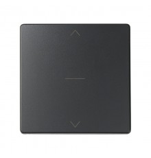 Simon 82 Накладка на трехпозиционный переключатель для управления жалюзи, S82, S82N,S82 Detail, графит  82033-38  Simon