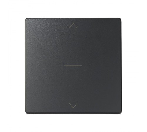 Simon 82 Накладка на трехпозиционный переключатель для управления жалюзи, S82, S82N,S82 Detail, графит  82033-38  Simon