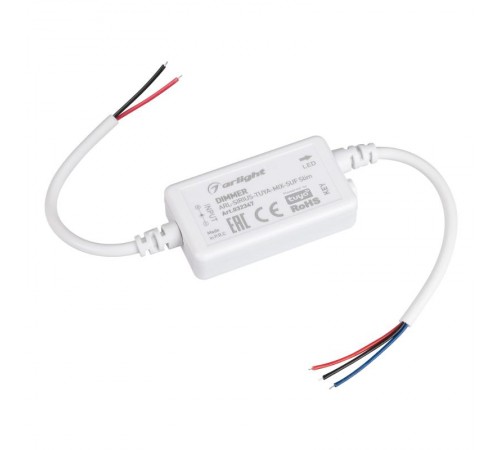 Диммер ARL-SIRIUS-TUYA-MIX-SUF Slim (12-24V, 2x3A, 2.4G) (Arlight, IP20 Пластик, 3 года)  032347  Arlight