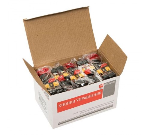 Кнопка ANE-22 поворотная c блокировкой и подстветкой NO+NC Грибок EKF PROxima  pbn-ane  EKF