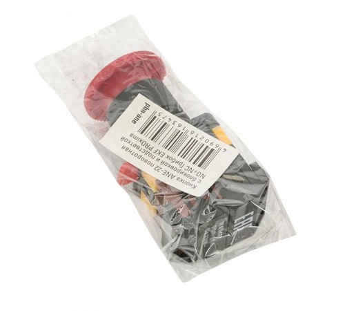 Кнопка ANE-22 поворотная c блокировкой и подстветкой NO+NC Грибок EKF PROxima  pbn-ane  EKF