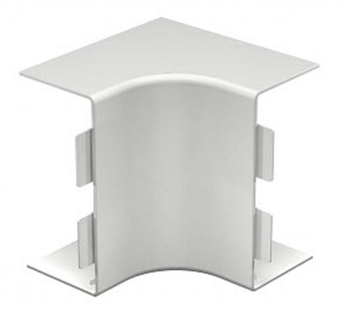 Крышка внутреннего угла кабельного канала WDK 60x130 мм (ПВХ,светло-серый) (WDK HI60130LGR)  6182224  OBO Bettermann