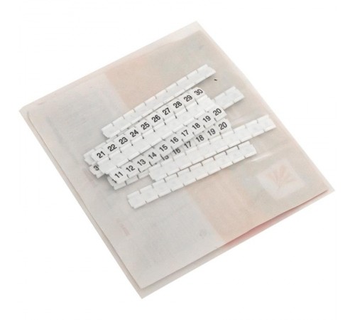 Маркеры для JXB-ST 2,5 NLPE с нумерацией 1-50 (100 шт.)  zb-st-2.5-nlpe-1-50  EKF