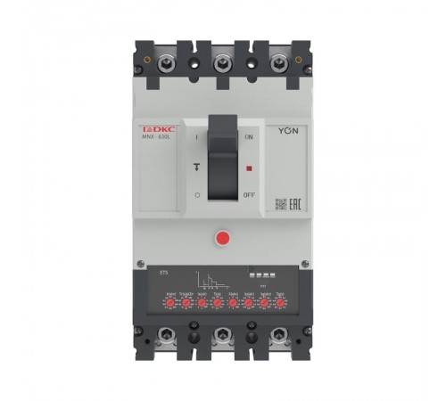 Авт. выкл. YON pro MNX630L 3P 630A 70kA при AC415V расц. ETS  MNX630L3PETS0630  DKC