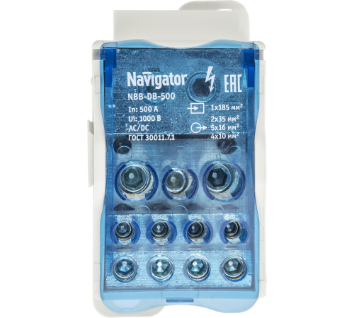 Блок распределительный 61 083 NBB-DB-500 (1 шт/упак) 61083 Navigator
