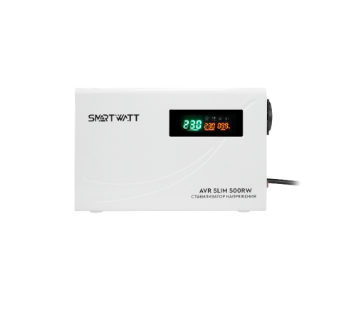 Стабилизатор напряжения настенный SMARTWATT AVR SLIM 500RW  4512020310002  SMARTWATT