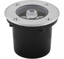 SP4111 Светильник тротуарный,3LED теплый белый,3W,100*H80mm,вн.диаметр:70mm,IP67  32012  FERON