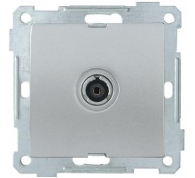 BOLERO серебряный Розетка оконечная TV РТВ11-0-Б  EAB11-K23  IEK