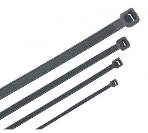 Хомут морозостойкий Хкм 4,8х300мм черный (100шт)  UHH33-D048-300-100-K02  IEK