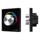 Панель SMART-P8-RGB-G-IN Black (12-24V, 3x4A, Rotary, 2.4G) (Arlight, IP20 Пластик, 5 лет)  033763  Arlight