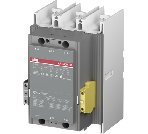 Контактор AFS400-30-12 для систем безопасности, с универсальной катушкой управления 100-250В AC/DC  1SFL577081R7012  ABB