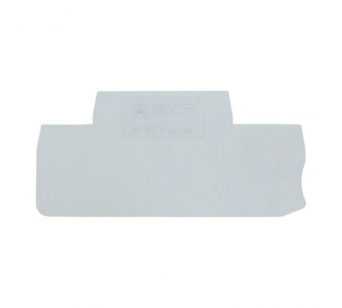 Заглушка для пружинная двухуровневая 4 Push-in серая EP-PIT-4-double  EKF