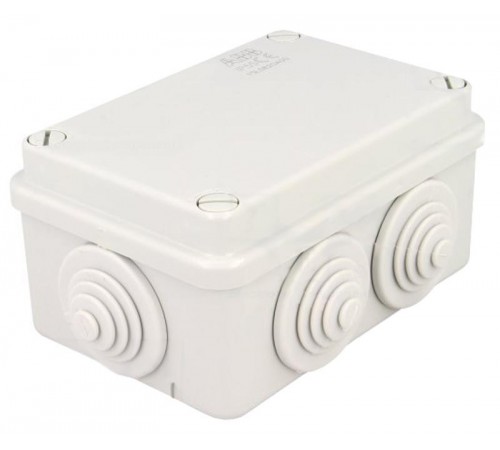 Коробка распределительная герметичная с вводами пласт.винт IP55 105х70х50мм ШхВхГ  1SL0820A00  ABB
