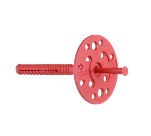 Дюбель для теплоизоляции с пласт. гвоздём 10х90 (50 шт) - пакет ( 0,599 кг)  101707  Tech-KREP