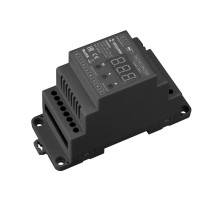 INTELLIGENT ARLIGHT Диммер SMART-DALI-104-62-ADDR-DIM-DT6-DIN Black (12-24V, 4x5A) (IARL, IP20 Пластик, 5 лет)  039147  Arlight