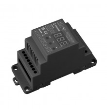 INTELLIGENT ARLIGHT Диммер SMART-DALI-104-62-ADDR-DIM-DT6-DIN Black (12-24V, 4x5A) (IARL, IP20 Пластик, 5 лет)  039147  Arlight