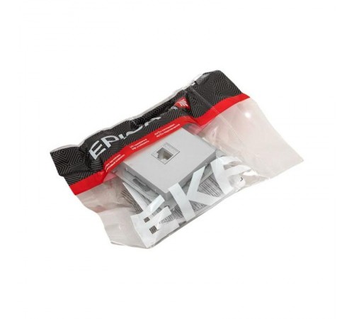 Механизм розетки RJ45 - 2шт, (cat5), алюминий Эпика EKF  UP1-SOA-2RJ45-5  EKF