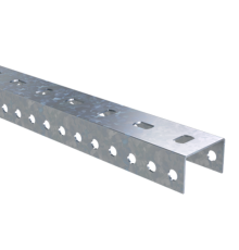 П-образный профиль PSL, L6000, толщ.1,5 мм, цинк-ламельный  BPL2960ZL  DKC