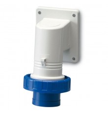 Вилка панельная с наклоном IP67 16А 2P+E 250В  DIS2471693  DKC