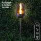 Светильник садовый уличный ERASF22-37 на солнечных батареях Идеал 32 см  Б0053380  ЭРА